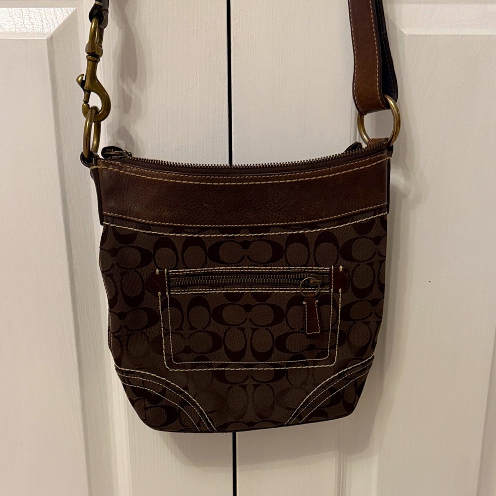 Coach Brown Shoulder Bag